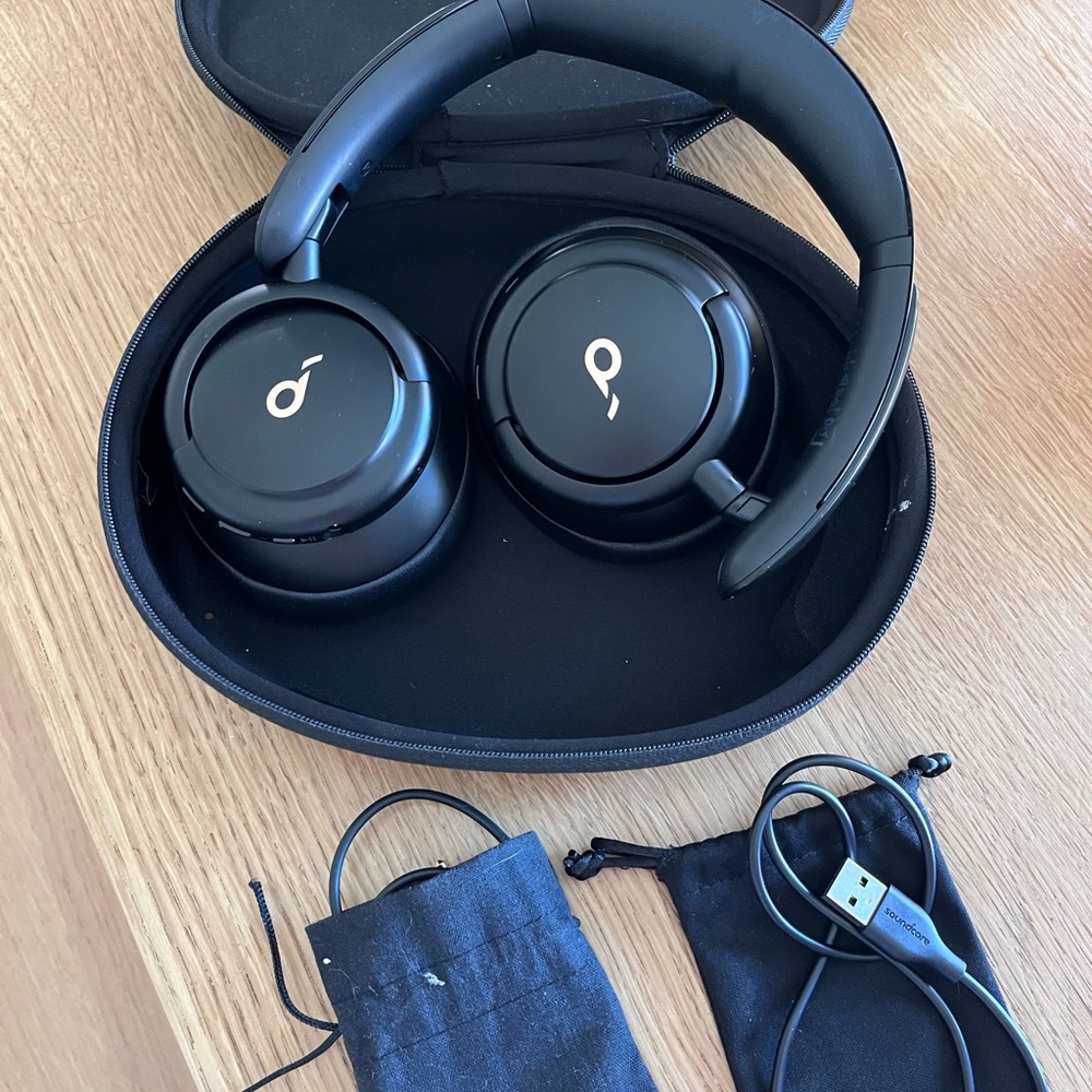 Anker Soundcore Black Wireless Headphones